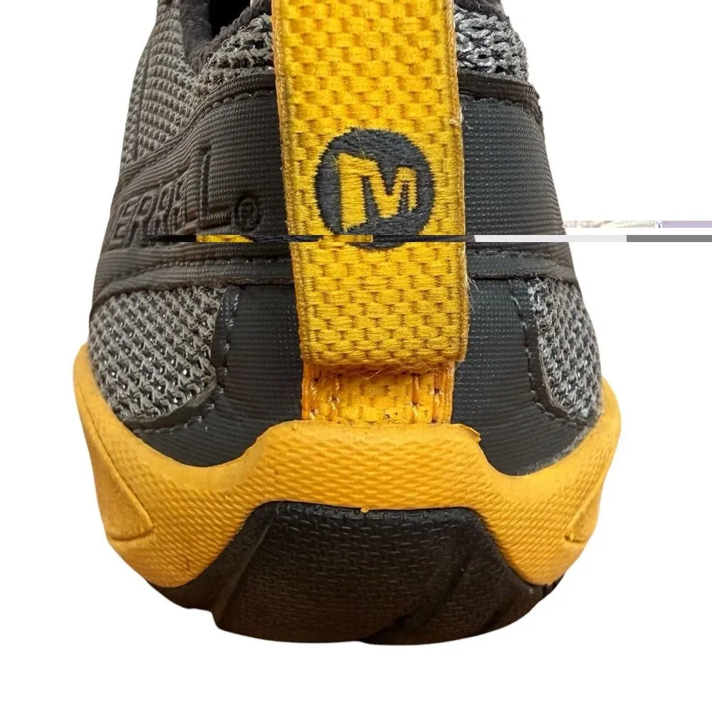 Merrell Trail Glove Men’s Size 9 Smoke Adventure Yellow Performance Barefoot